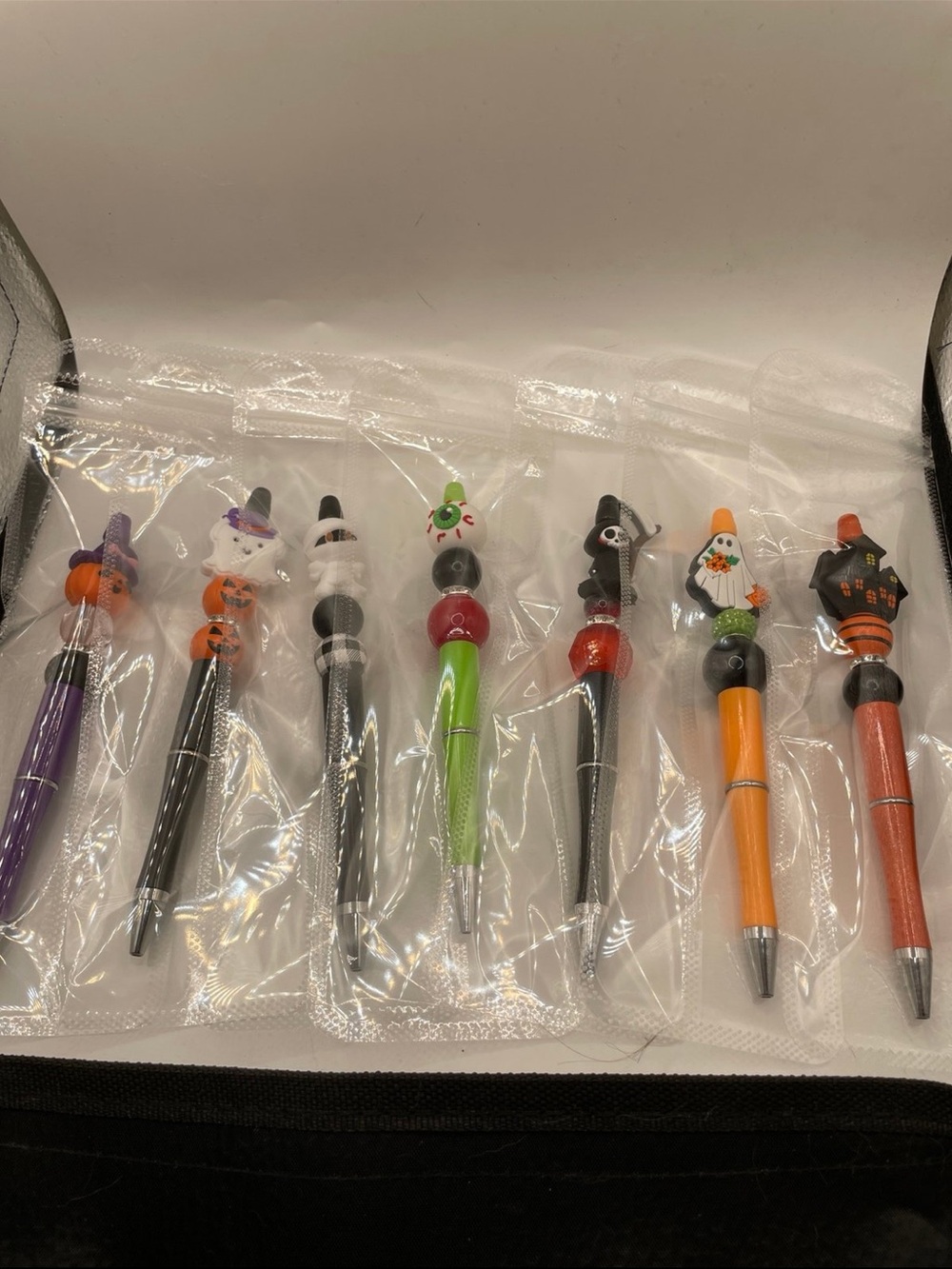 Halloween Character Pen Set - Assorted Colored Barrel Designs